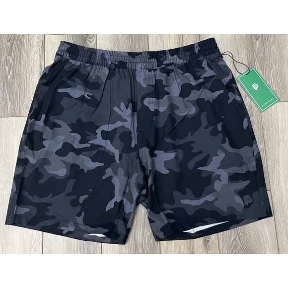 Flint Park Advantage Lined Camo Athletic Shorts Mens Size Medium 7” Inseam NEW - Picture 2 of 10